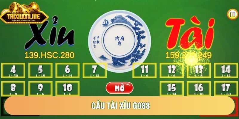 Cầu Tài Xỉu Go88 Chuẩn Xác Nhất Giúp Anh Em Thắng Lớn